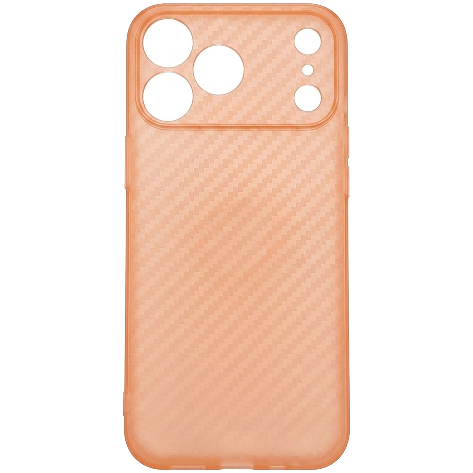Чехол Getman Carbon Ultra Slim для Apple iPhone 17 Pro / 18 Pro (6.3"), Orange 1, купить оптом с доставкой
