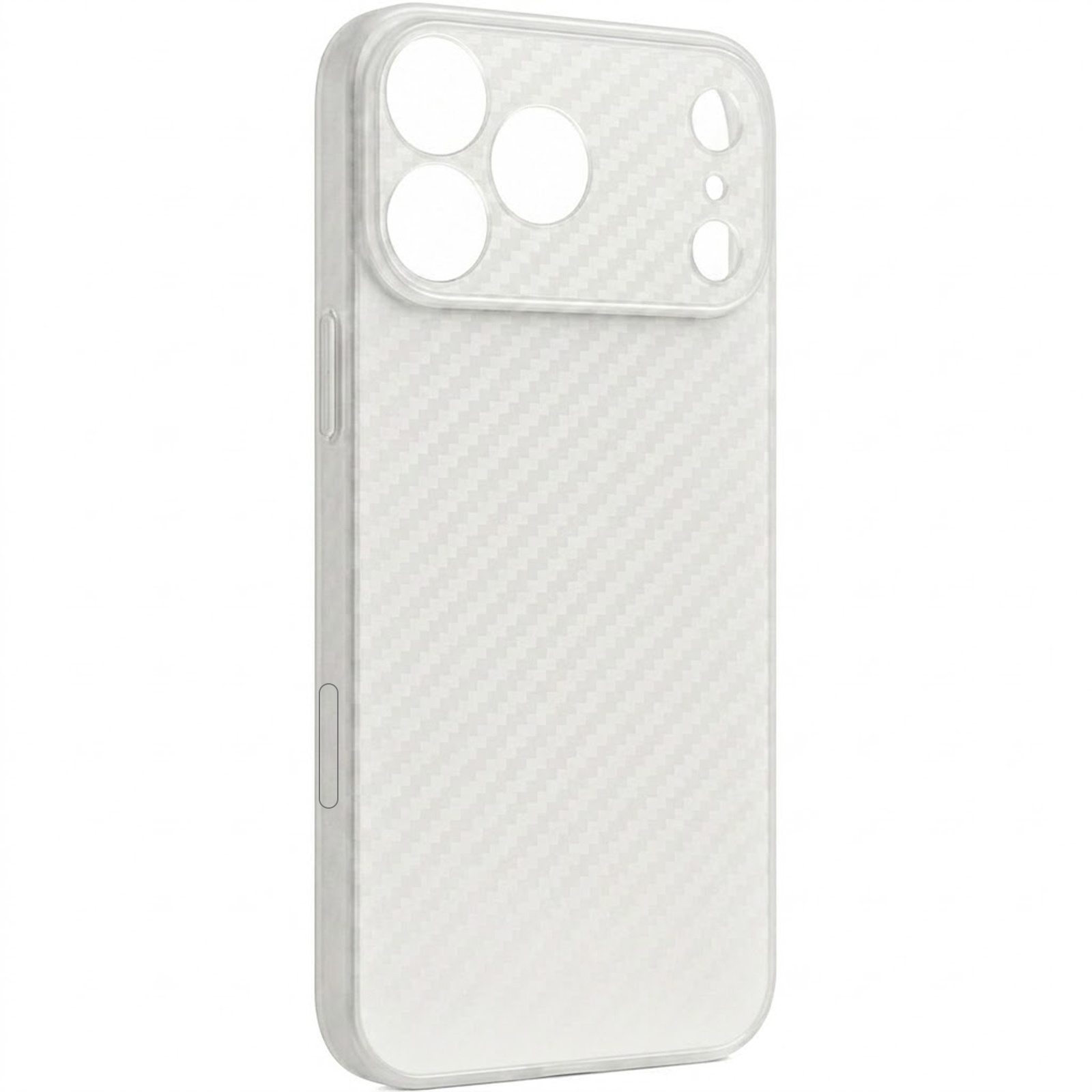 Чехол Getman Carbon Ultra Slim для Apple iPhone 17 Pro / 18 Pro (6.3"), White, купить оптом с доставкой
