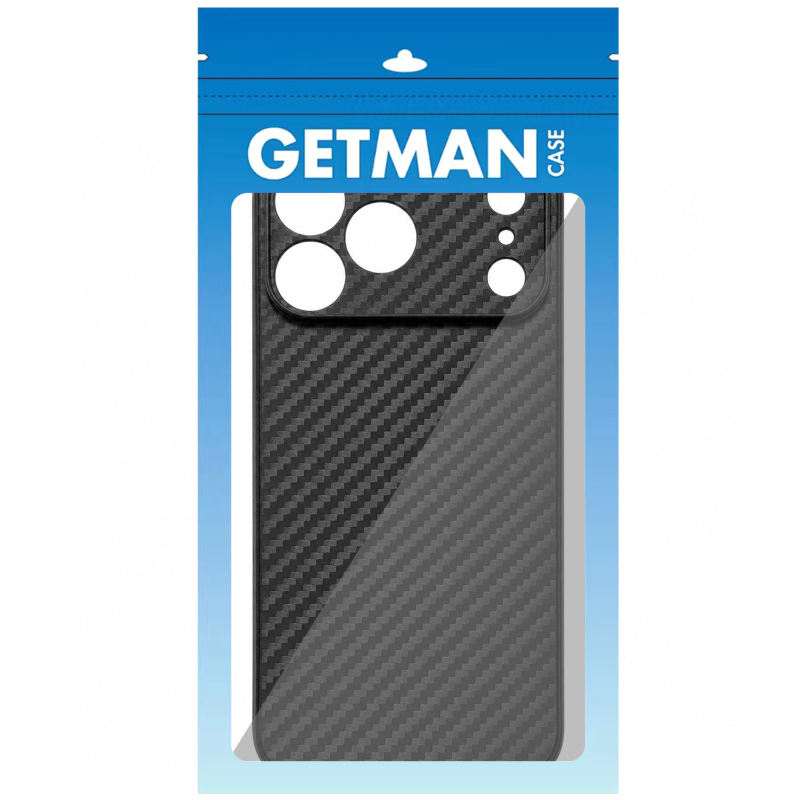 Чехол Getman Carbon Ultra Slim для Apple iPhone 17 Pro Max / 18 Pro Max (6.9"), Black 2, купить оптом с доставкой
