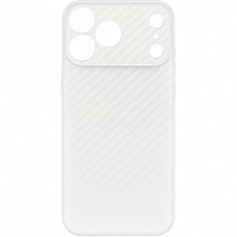 Чехол Getman Carbon Ultra Slim для Apple iPhone 17 Pro Max / 18 Pro Max (6.9"), White 1, купить оптом с доставкой