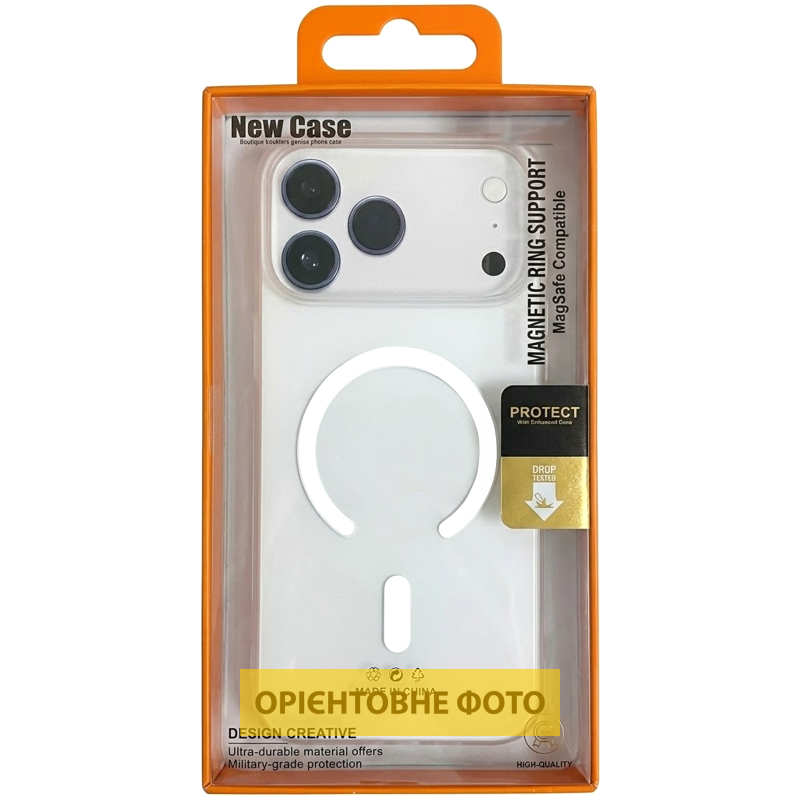 Чехол PC Matte Color with Magnetic Fit для Apple iPhone 15 Pro Max (6.7"), White 1, купить оптом с доставкой