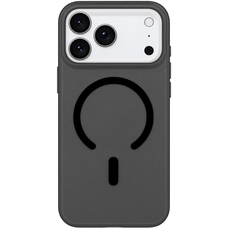 Чехол PC Matte Color with Magnetic Fit для Apple iPhone 16 (6.1"), Black, купить оптом с доставкой