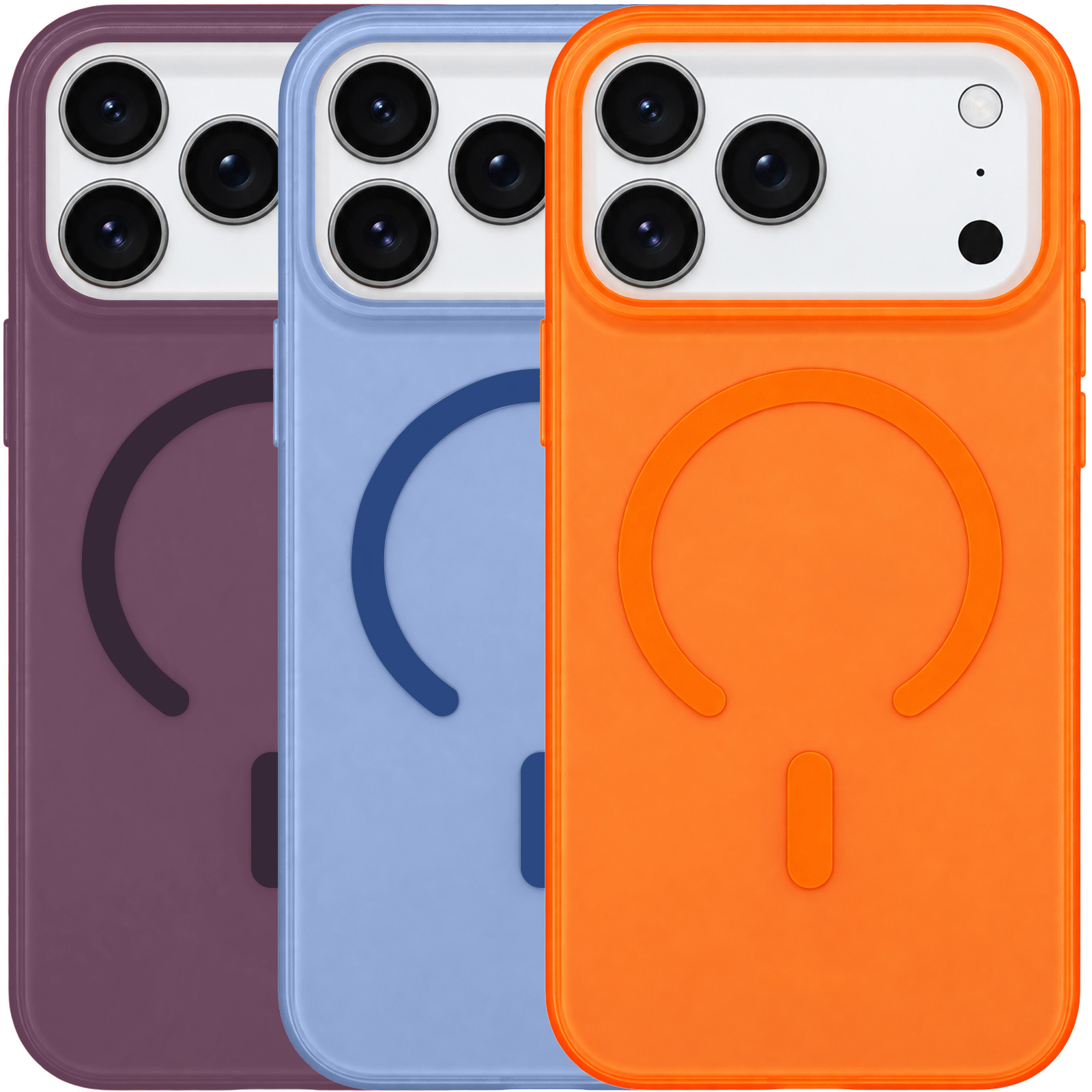 Чехол PC Matte Color with Magnetic Fit для Apple iPhone 17 Pro Max / 18 Pro Max (6.9"), купить оптом с доставкой
