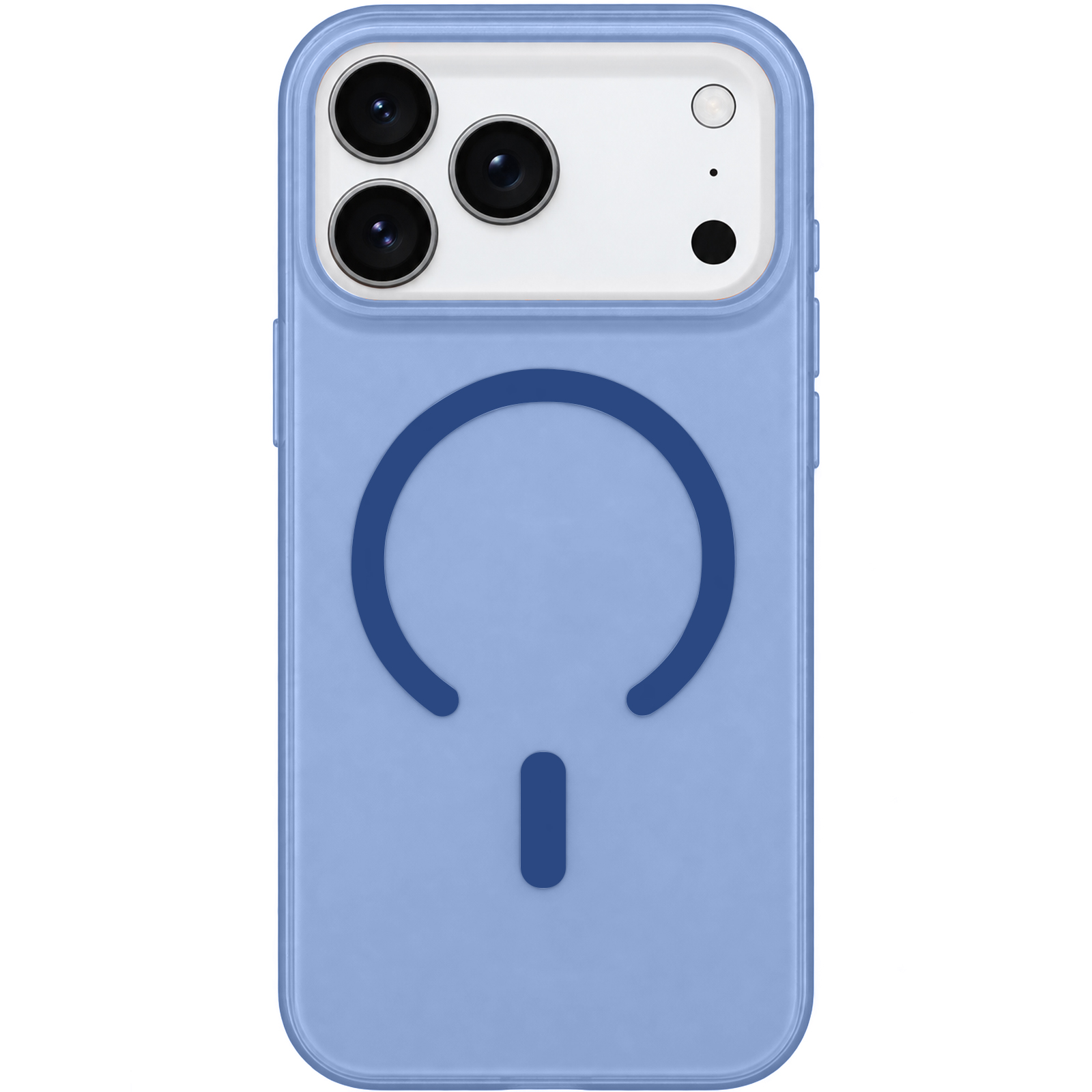 Чехол PC Matte Color with Magnetic Fit для Apple iPhone 17 Pro Max / 18 Pro Max (6.9"), Blue, купить оптом с доставкой