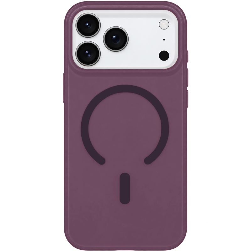 Чехол PC Matte Color with Magnetic Fit для Apple iPhone 17 Pro Max / 18 Pro Max (6.9"), Burgundy, купить оптом с доставкой