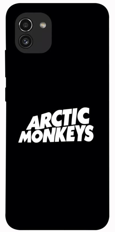 Чехол itsPrint Arctic monkeys для Samsung Galaxy A03, музыка, купить оптом с доставкой
