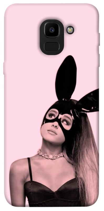 Чохол itsPrint Ariana Grande bunny для Samsung J600F Galaxy J6 (2018), музика, купити оптом з доставкою