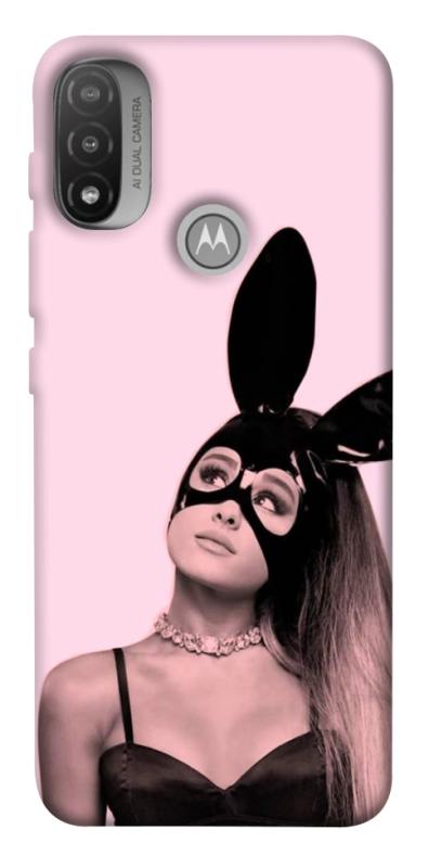 Чохол itsPrint Ariana Grande bunny для Motorola Moto E20, музика, купити оптом з доставкою