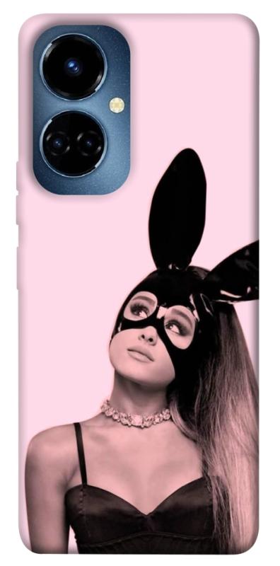 Чехол itsPrint Ariana Grande bunny для TECNO Camon 19 (CI6n) / 19 Pro (CI8n), музыка, купить оптом с доставкой