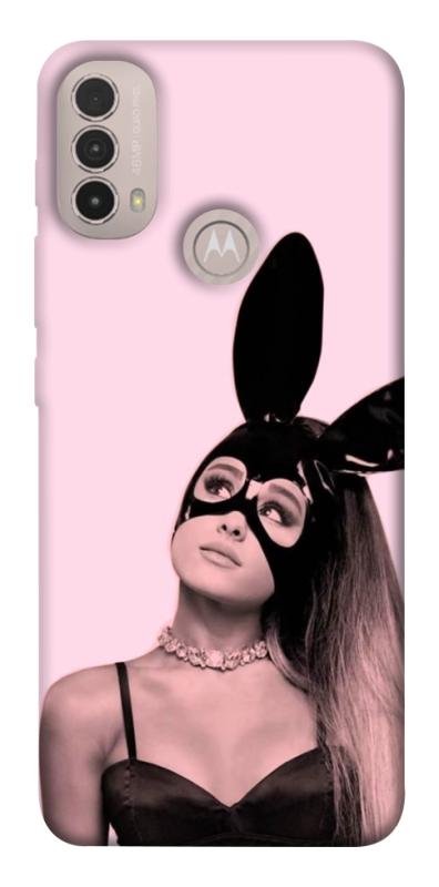 Чехол itsPrint Ariana Grande bunny для Motorola Moto E40, музыка, купить оптом с доставкой