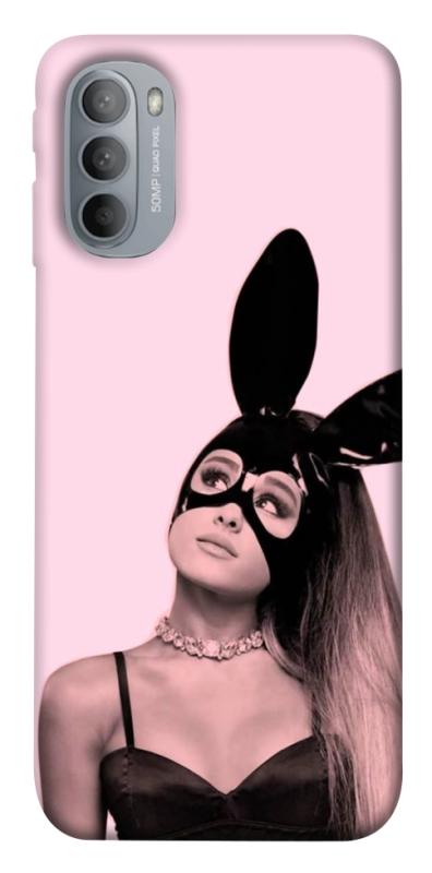 Чехол itsPrint Ariana Grande bunny для Motorola Moto G31, музыка, купить оптом с доставкой