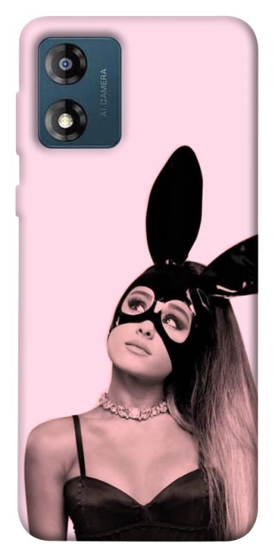 Чохол itsPrint Ariana Grande bunny для Motorola Moto E13, музика, купити оптом з доставкою