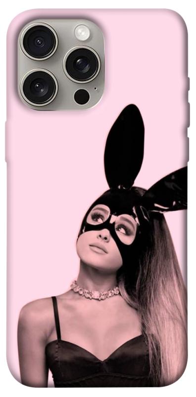 Чехол itsPrint Ariana Grande bunny для Apple iPhone 15 Pro Max (6.7"), музыка, купить оптом с доставкой