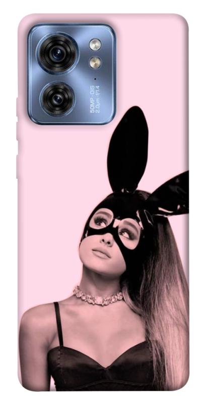 Чехол itsPrint Ariana Grande bunny для Motorola Edge 40, музыка, купить оптом с доставкой