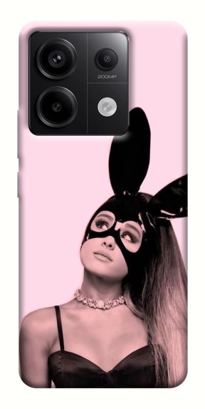 Чехол itsPrint Ariana Grande bunny для Xiaomi Redmi Note 13 Pro 4G, музыка, купить оптом с доставкой
