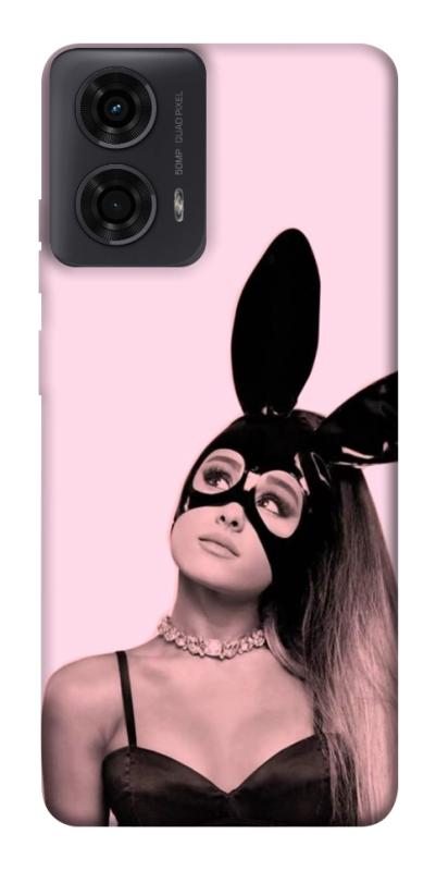 Чехол itsPrint Ariana Grande bunny для Motorola Moto G24, музыка, купить оптом с доставкой