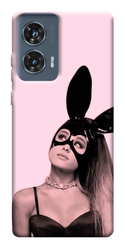 Чехол itsPrint Ariana Grande bunny для Motorola Edge 50 Fusion, музыка, купить оптом с доставкой