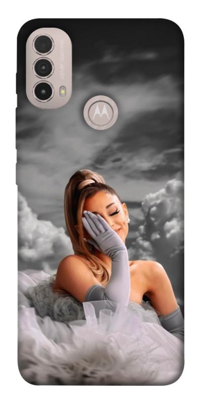 Чохол itsPrint Celestial beauty Ariana для Motorola Moto E40, музика, купити оптом з доставкою