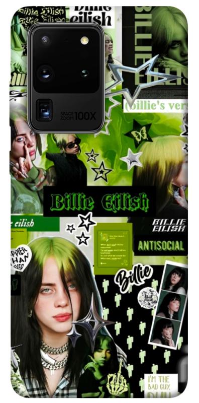 Чохол itsPrint Eilish green для Samsung Galaxy S20 Ultra, музика, купити оптом з доставкою