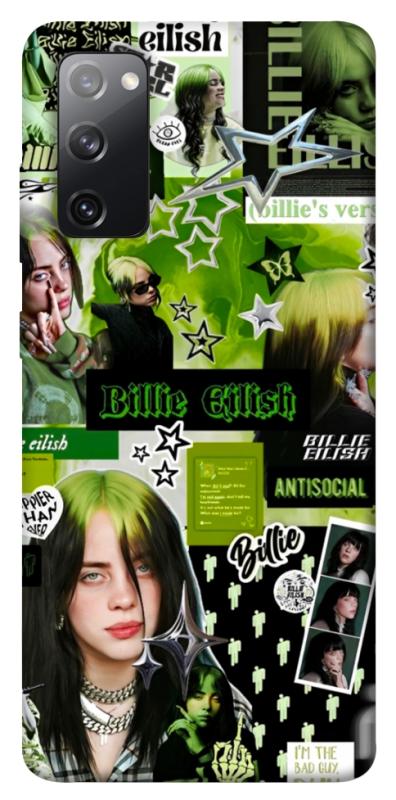 Чохол itsPrint Eilish green для Samsung Galaxy S20 FE, музика, купити оптом з доставкою