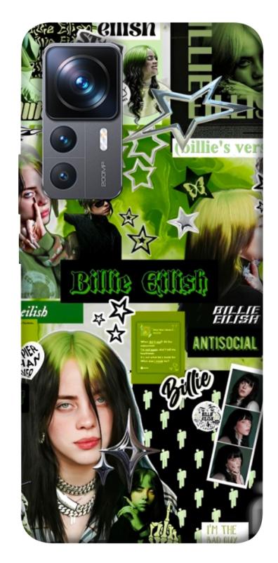 Чохол itsPrint Eilish green для Xiaomi 12T / 12T Pro, музика, купити оптом з доставкою