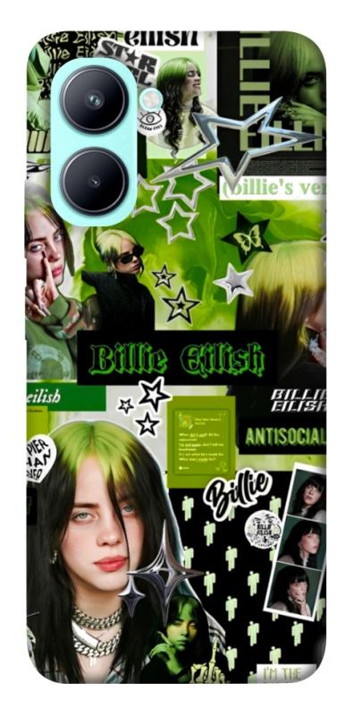 Чохол itsPrint Eilish green для Realme C33, музика, купити оптом з доставкою