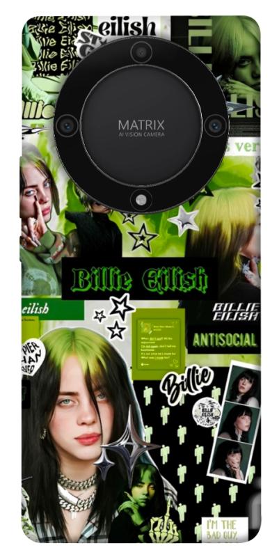 Чохол itsPrint Eilish green для Huawei Magic5 Lite, музика, купити оптом з доставкою