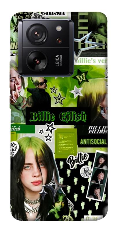 Чохол itsPrint Eilish green для Xiaomi 13T, музика, купити оптом з доставкою