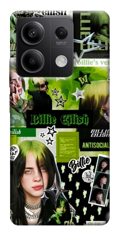 Чохол itsPrint Eilish green для Xiaomi Redmi Note 13 5G, музика, купити оптом з доставкою