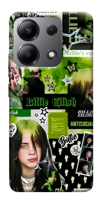 Чохол itsPrint Eilish green для Xiaomi Redmi Note 13 4G, музика, купити оптом з доставкою