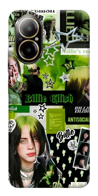 Чехол itsPrint Eilish green для Realme C67 4G, музыка, купить оптом с доставкой