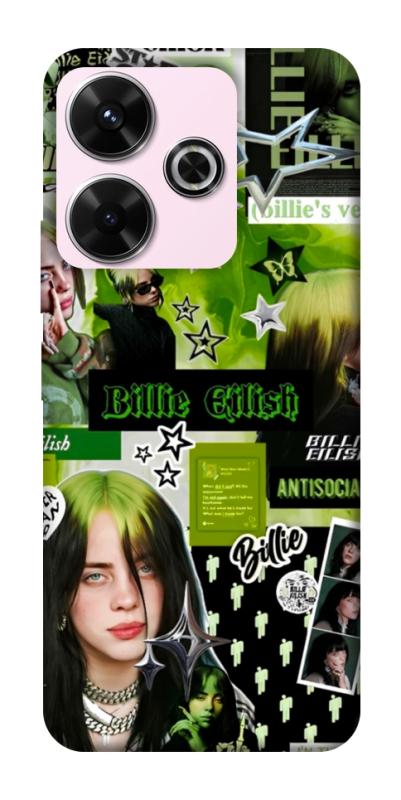 Чохол itsPrint Eilish green для Xiaomi Redmi 13 4G / Poco M6 4G, музика, купити оптом з доставкою
