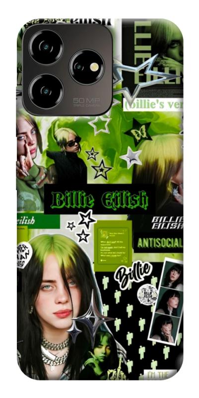 Чохол itsPrint Eilish green для ZTE Blade V50 Desing 4G, музика, купити оптом з доставкою