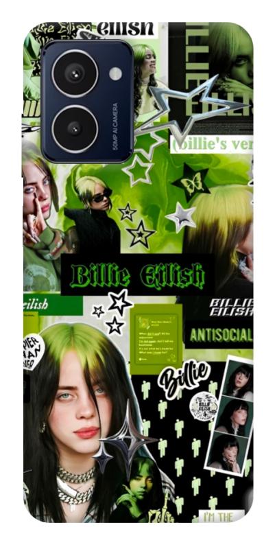 Чехол itsPrint Eilish green для HMD Pulse Pro, музыка, купить оптом с доставкой
