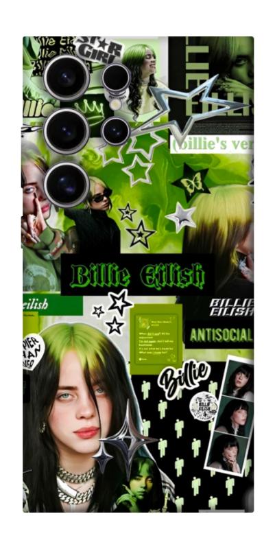 Чохол itsPrint Eilish green для Samsung Galaxy S25 Ultra, музика, купити оптом з доставкою