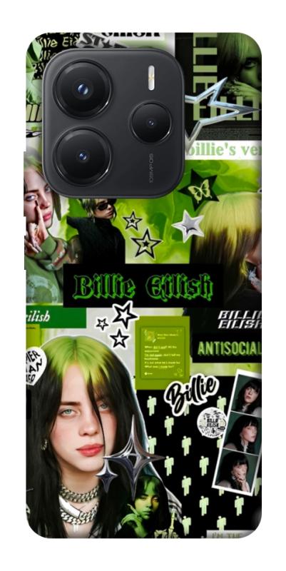 Чохол itsPrint Eilish green для Xiaomi Redmi Note 14 5G, музика, купити оптом з доставкою