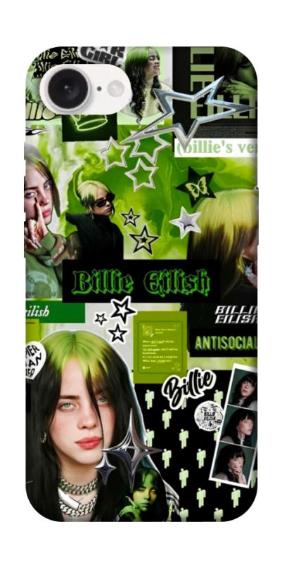 Чохол itsPrint Eilish green для Apple iPhone 16e (6.1"), музика, купити оптом з доставкою
