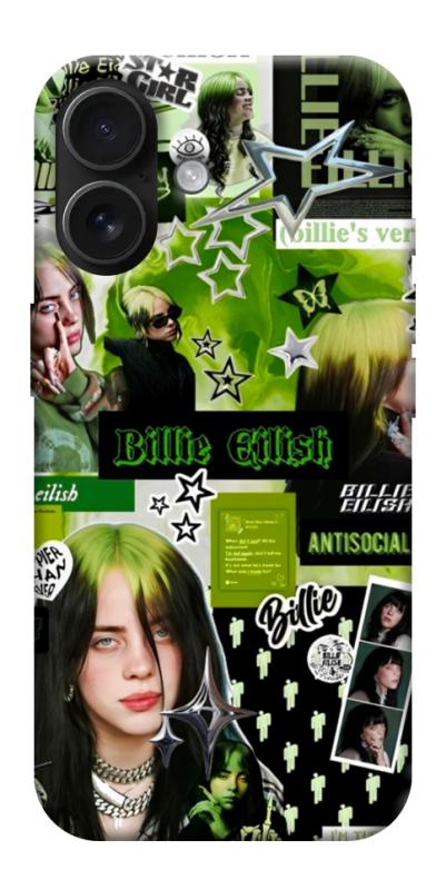 Чохол itsPrint Eilish green для Apple iPhone 17 (6.3"), музика, купити оптом з доставкою