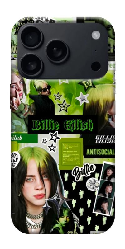 Чохол itsPrint Eilish green для Apple iPhone 17 Pro (6.3"), музика, купити оптом з доставкою
