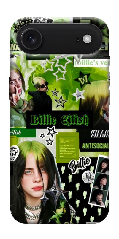 Чехол itsPrint Eilish green для Apple iPhone 17 Air (6.5"), музыка, купить оптом с доставкой