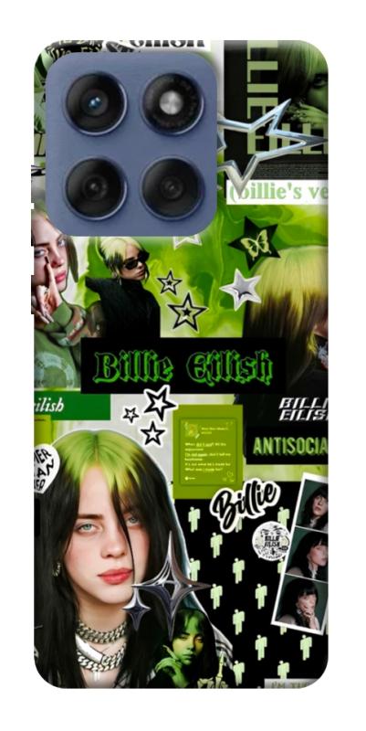 Чохол itsPrint Eilish green для Motorola Edge 60 Fusion, музика, купити оптом з доставкою