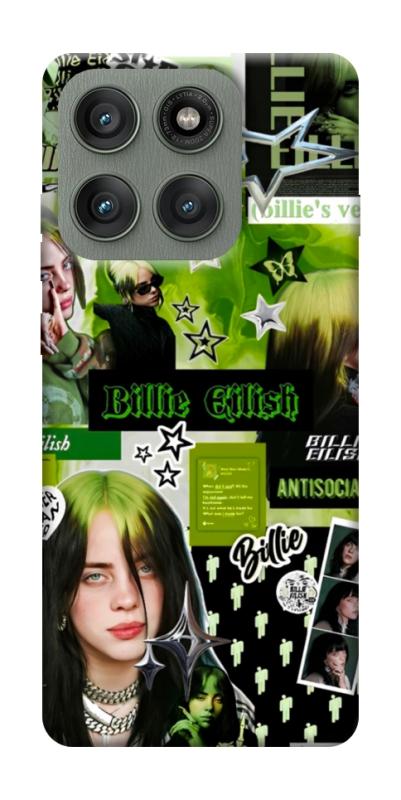 Чохол itsPrint Eilish green для Motorola Edge 60 Pro, музика, купити оптом з доставкою