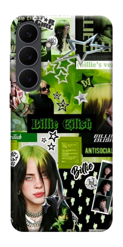 Чохол itsPrint Eilish green для Samsung Galaxy S25 FE, музика, купити оптом з доставкою
