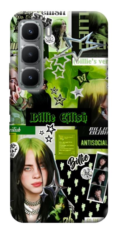Чохол itsPrint Eilish green для Infinix Hot 60 Pro, музика, купити оптом з доставкою