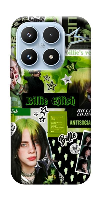 Чехол itsPrint Eilish green для Xiaomi 17 Pro, музыка, купить оптом с доставкой