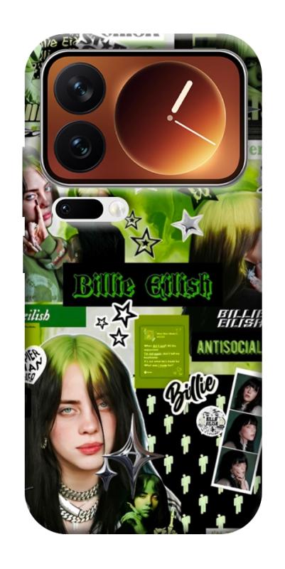 Чехол itsPrint Eilish green для Xiaomi 17 Pro Max, музыка, купить оптом с доставкой