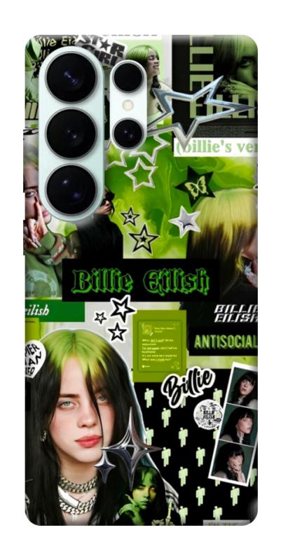 Чехол itsPrint Eilish green для Samsung Galaxy S26 Ultra, музыка, купить оптом с доставкой