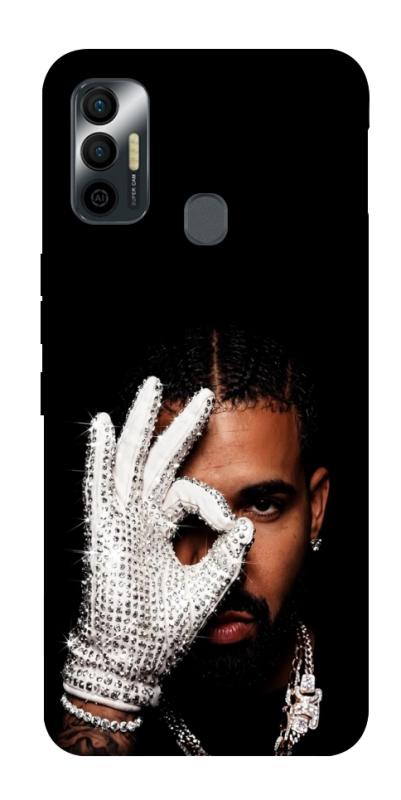 Чохол itsPrint Drake для TECNO Spark 7, музика, купити оптом з доставкою
