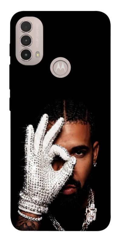 Чохол itsPrint Drake для Motorola Moto E40, музика, купити оптом з доставкою