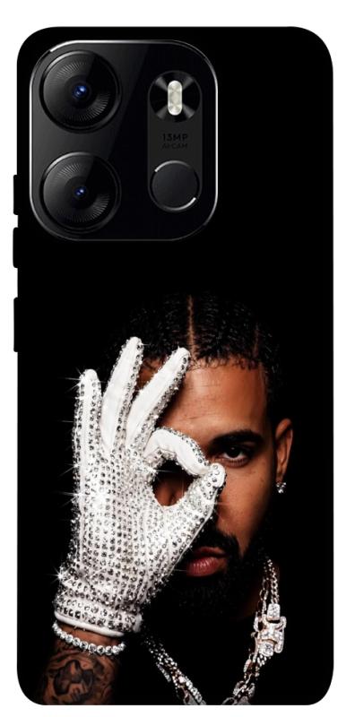 Чохол itsPrint Drake для Tecno Spark Go 2023, музика, купити оптом з доставкою
